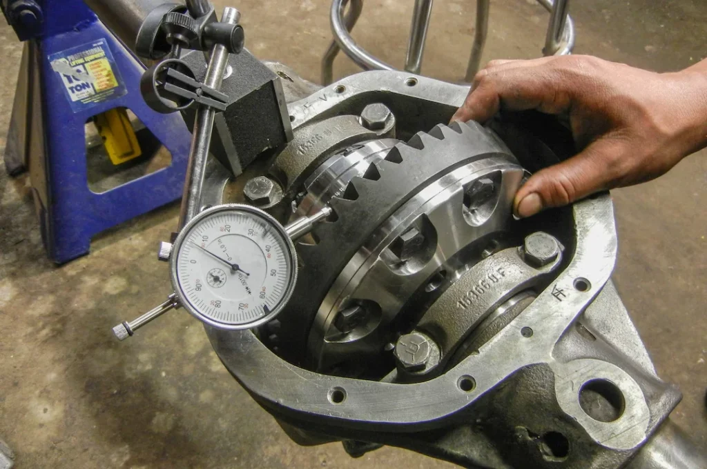 replace Ring and pinion gears