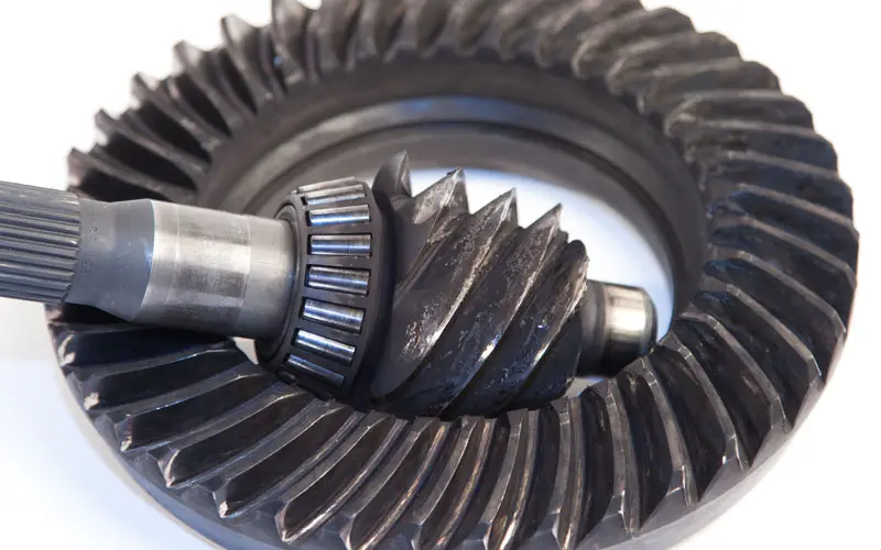 overheating ring and pinion gears