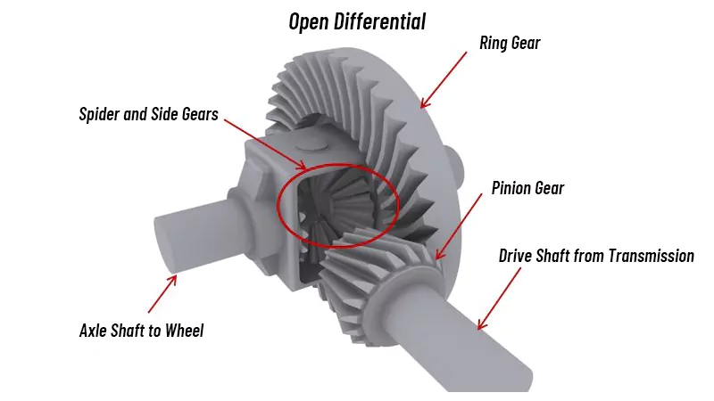 Components of Differential