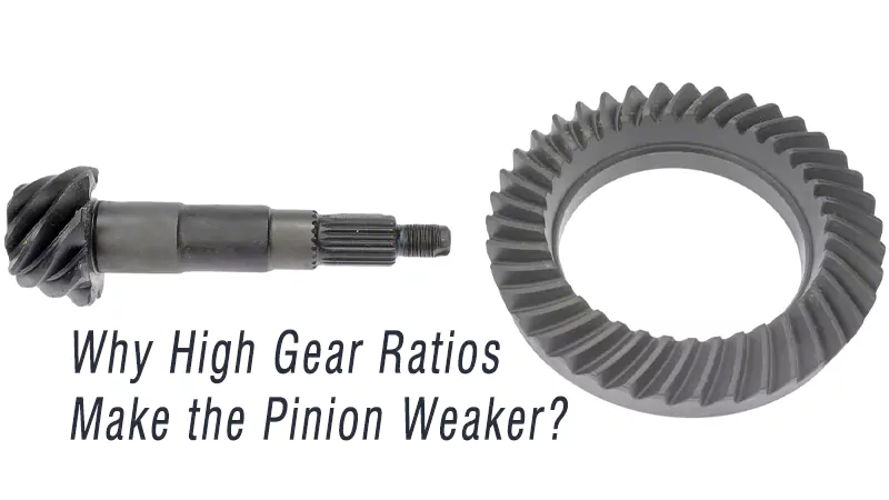 upgrade ring gear and pinion