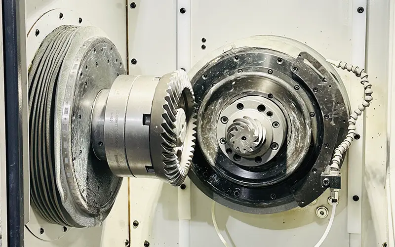 crown wheel pinion contact testing